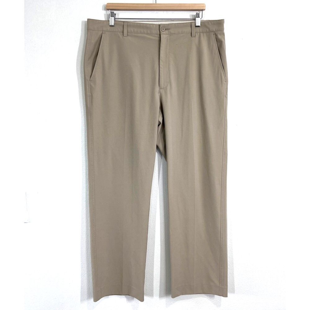 FJ Foot Joy  Golf Performance Pants‎ Tan Stretch Mens 38x30 Outdoor Casual